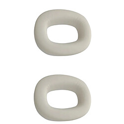 INF Coussinets d'oreille de remplacement pour casque Bowers & Wilkins PX8/PX7S2 White