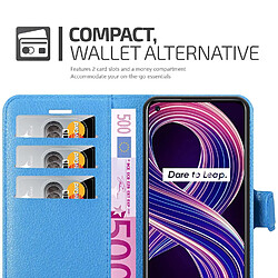 Acheter Cadorabo Coque Realme 8 5G / V13 / Q3 / Q3i / Narzo 30 5G Etui en Bleu