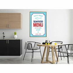 Paris Prix Affiche Murale Encadrée Daily Fresh 40 x 60 cm Or