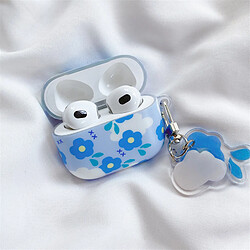 GUPBOO Airpods Coque Housse Étui Protecteur Compatible pour AirPods 3-Ins Hanfeng Yunduo petite fille aux fleurs