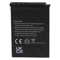 Vhbw EXTENSILO Batterie compatible avec Nikon CoolPix S9200, S9300, S9600, S9400, S9500, S9700 appareil photo, reflex numérique (1000mAh, 3,7V, Li-ion)