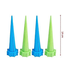 Avis Wewoo 4 PCS Cône D'arrosage Spike Arrosage Automatique Irrigation Spike Jardin Des Plantes Fleur Goutte À Arroseur, Livraison Couleur Aléatoire