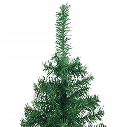 Acheter vidaXL Sapin de Noël artificiel d'angle Vert 120 cm PVC