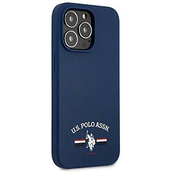 Acheter US Polo Assn Silicone Logo - Coque pour iPhone 13 Pro Max (Bleu Marine)