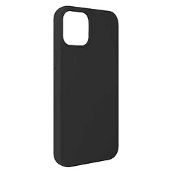 Avizar Coque iPhone 13 Silicone Semi-rigide Soft-touch noir