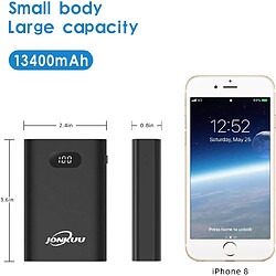 Acheter SANAG Power Bank 13400Mah Batterie Externe Pour Téléphone Portable Petit Écran Lcd Chargeur Haute Capacité Double Ports Usb Avec Entrée De Type C Batterie Externe Pour Iphone Ipad Samsung Niendo Switch