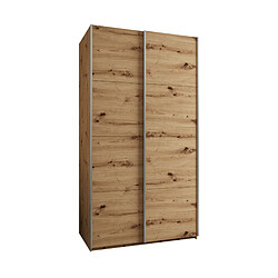 Abiks Meble Armoire à portes battantes Lux 1 245,5/140/64 2 portes