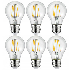 Lot de 6 ampoules LED Maclean, Filament LED E27, 4W, 230V