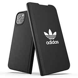 adidas or booklet coque basic iphone 13 6.1" noir et blanc / noir blanc 47086