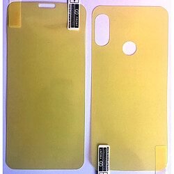 PHONECARE Double film Protection d'écran Face et Dos - Xiaomi MI A2 Lite