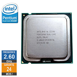 Processeur Intel Pentium D E5300 2.60GHz SLGTL LGA775 2Mo - Reconditionné