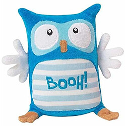 Jemini - 040669 - Luminou Booh Peluche Hibou +/- 20 Cm Bleu