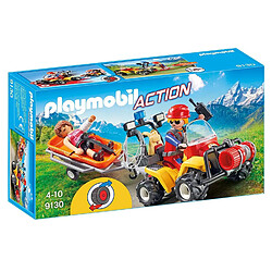 Playmobil® Action - Secouriste des montagnes avec quad