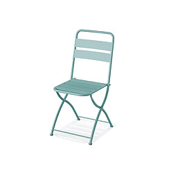 Materiel Chr Pro Chaise de Bistrot Pliable en Métal Breeze - Veba 