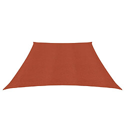 ComfortXL Voile D'ombrage 160 G/m² Terre Cuite 3/4x2 M Pehd