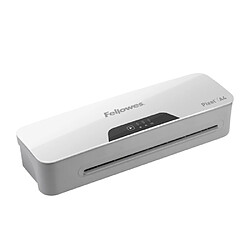 Plastifieuse Fellowes Pixel A4 - Chauffe en 3 minutes - Convient aux couvertures de 80 à 125 microns - Couleur Blanc/Gris 