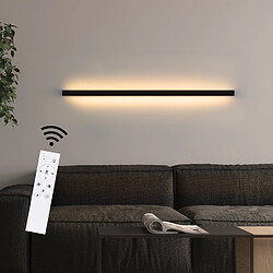 ZMH LED Wall Light Indoor Black 100CM Modern 15W Hallway Light Upper and Lower