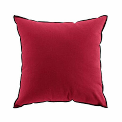 Paris Prix Coussin Déco Mistraline 50x50cm Bordeaux