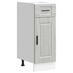 vidaXL Armoire de cuisine Porto sonoma gris bois d'ingénierie