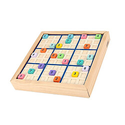 Universal Jouet sudoku éducatif intelligent jeu de société en bois jouet enfant cerveau entrainement puzzle jouet