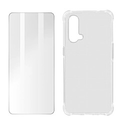 Avizar Pack Protection OnePlus Nord CE 5G Coque Souple et Verre Trempé Transparent