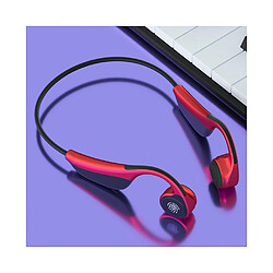 Universal V9 bluetooth 5.0 casque stéréo étanche casque casque sur casque sport ios rouge