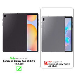 Cadorabo Verre trempé Samsung Galaxy Tab S6 LITE (10.4 Zoll) Film Protection