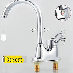 Acheter iDeko®Robinet Mitigeur lavabo chrome(Haut) & Flexible