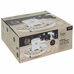 Avis Cook Concept Coffret fondue avec support en bambou Fondue party.