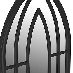 Acheter vidaXL Miroir Noir 100x45 cm Fer pour utilisation à l'intérieur