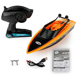 Universal 3323 4 Channel Remote Control Rowing RC Boat(Orange) pas cher