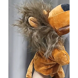 Universal Animaux à pattes 30 cm Puppet artisanal Peluche Lionnet Petit Histoire éducative Poupée Jouet Enfant Enfant | Marionnettes