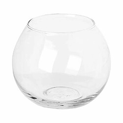 Photophore en Verre Globy 10cm Transparent