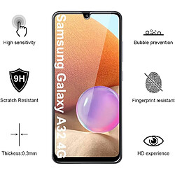 2x Films Verres Trempes Pour Samsung Galaxy A32 4G Little Boutik®