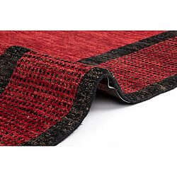 Vidal Tapis de laine 201x148 rouge Juma