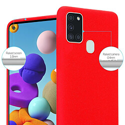 Avis Cadorabo Coque Samsung Galaxy A21s Etui en Rouge