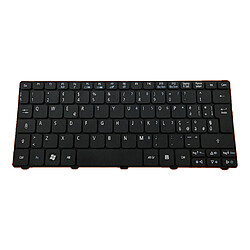 Clavier d\'ordinateur portable sans fil noirs