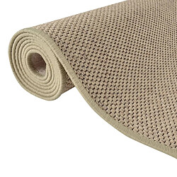 Acheter vidaXL Tapis de couloir aspect sisal sable 80x200 cm