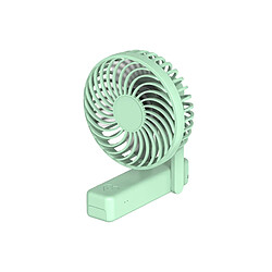 Ventilateur Portatif Ventilateur Rechargeable USB Portatif Mignon de Mode pour l'été-Vert