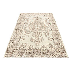 Vidal Tapis de laine 211x122 beige Ultra Vintage pas cher