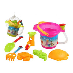 Fun Set de jouets de plage Happy Water (7 pcs)