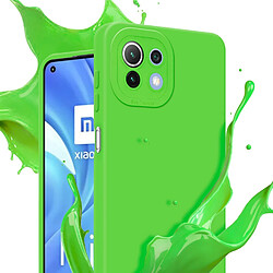 Cadorabo Coque Xiaomi Mi 11 LITE (4G / 5G) / 11 LITE NE Etui en Vert pas cher