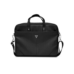 Guess Maroquinerie Guess Sacoche pour Ordinateur Portable 16'' Modèle Saffiano Noir