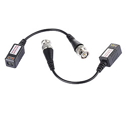 Wewoo 2 PCS 202P-HD version améliorée Coaxial CVI / TVI / AHD 1CH Transmetteur passif vidéo Balun