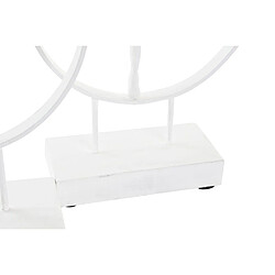 Avis Figurine Décorative DKD Home Decor Ballerine Aluminium Blanc Bois de manguier Moderne (23 x 9 x 33 cm) (2 Unités)