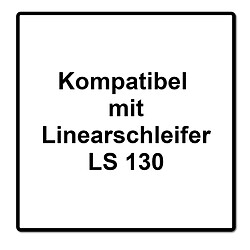 Festool SSH-STF-LS130-V10 Patin profilé à rainurer en V - pour ponceuse linéaire LS 130 ( 490166 )