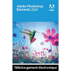 Adobe Systems Adobe Photoshop Elements 2024 - Licence perpétuelle - 2 PC - A télécharger