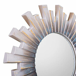 Avis Miroir mural Alexandra House Living Blanc Bois d'épicéa Bois MDF 55 x 2 x 55 cm