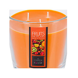 Atmosphera, Createur D'Interieur Bougie parfumée 3 mèches Ø 13,5 cm - Fruits exotiques - Atmosphera