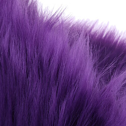 peau douce peau de mouton moelleux peau fausse fourrure tapis petit tapis violet 30cm pas cher